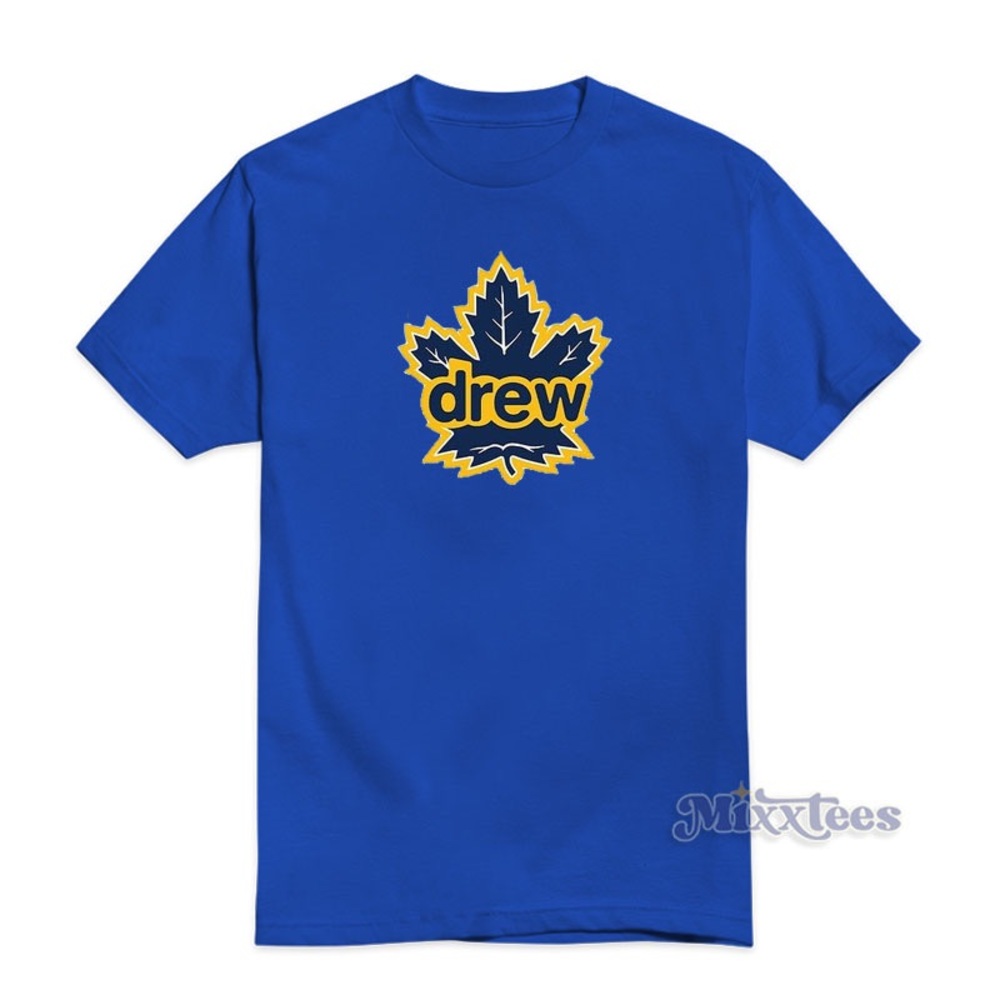 New, with tags, Toronto Maple Leafs Drew House First Collab Secret Leaf Tee